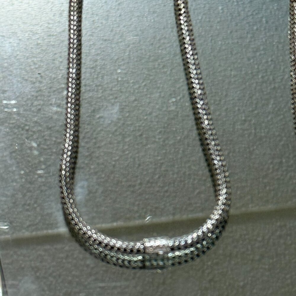 John Hardy .925 Woven Wheat Classic 16” Chain Necklace 4.5mm